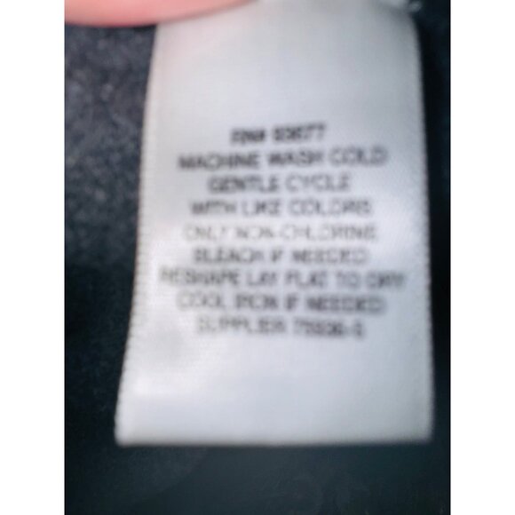 Claiborne Womens V-Neck Sweater S Gray Cotton/Cashmere Blend Sustainable Preppy - Picture 7 of 9